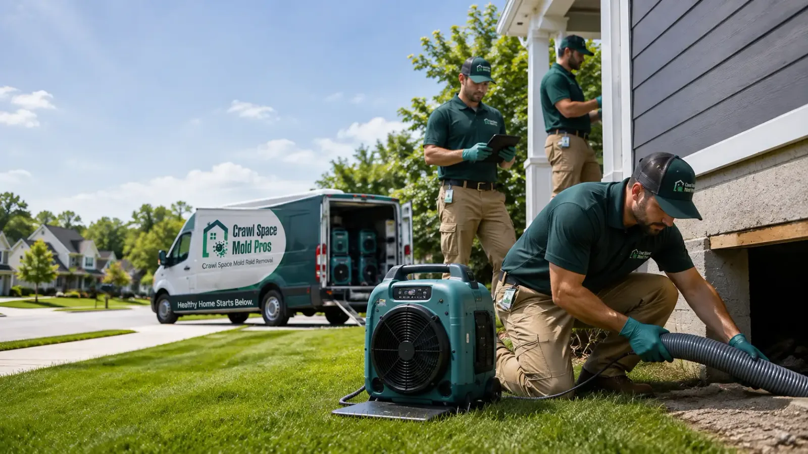 Crawl Space Mold Removal in Hampton, NJ